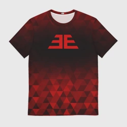 Мужская футболка 3D Imagine Dragons red poly