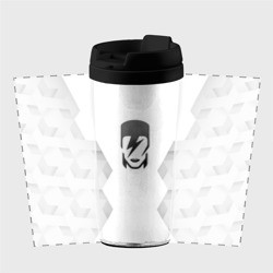 Термокружка-непроливайка David Bowie white poly - фото 2