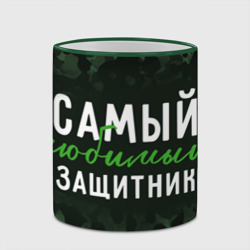 Кружка с полной запечаткой Самый любимый защитник милитари - фото 2