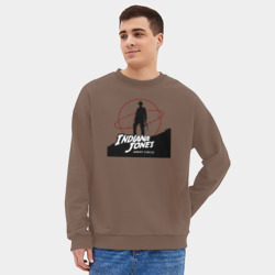 Мужской свитшот oversize без начеса хлопок Джонс младший и Великий Круг - фото 2