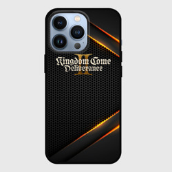 Чехол для iPhone 13 Pro Kingdom Come Deliverance 2 текстура из сетки