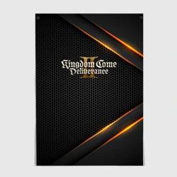 Постер Kingdom Come Deliverance 2 текстура из сетки