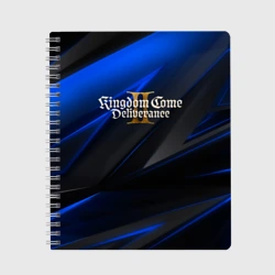 Тетрадь Kingdom Come Deliverance 2 black blue