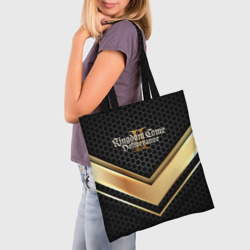 Шоппер 3D Kingdom Come Deliverance 2 золотая полоса - фото 2