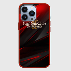 Чехол для iPhone 13 Pro Kingdom Come Deliverance 2 red black