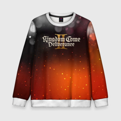 Детский свитшот 3D Kingdom Come Deliverance 2  logo