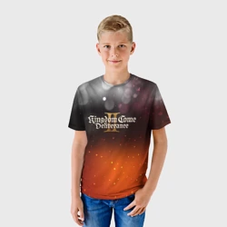 Детская футболка 3D Kingdom Come Deliverance 2  logo - фото 2
