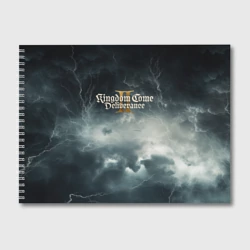 Альбом для рисования Kingdom Come Deliverance 2 мрачный фон