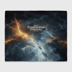 Плед 3D Kingdom Come Deliverance 2 молнии