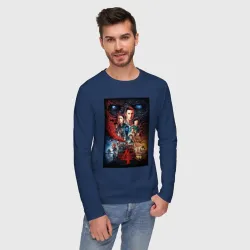 Мужской лонгслив хлопок Stranger Things 4  - фото 2