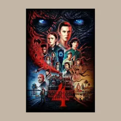 Мужской свитшот хлопок Stranger Things 4  - фото 2