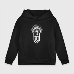 Детское худи Oversize хлопок Kingdom come 2 - белый