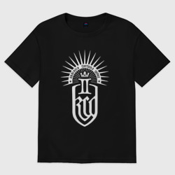 Женская футболка хлопок Oversize Kingdom come 2 - белый