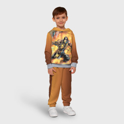 Детский костюм с толстовкой 3D Scorpion - Mortal Kombat - фото 2