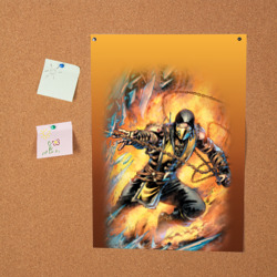 Постер Scorpion - Mortal Kombat - фото 2