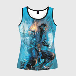 Женская майка 3D Mortal Kombat - Sub-Zero