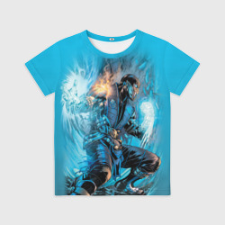 Детская футболка 3D Mortal Kombat - Sub-Zero
