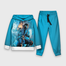 Детский костюм с толстовкой 3D Mortal Kombat - Sub-Zero