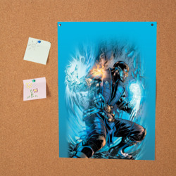 Постер Mortal Kombat - Sub-Zero - фото 2