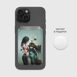 Картхолдер Magsafe магнитный Mileena & Kotal Kahn - Mortal Kombat - фото 2