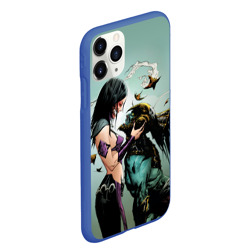 Чехол для iPhone 11 Pro Max матовый Mileena & Kotal Kahn - Mortal Kombat - фото 2