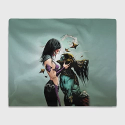 Плед 3D Mileena & Kotal Kahn - Mortal Kombat