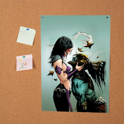 Постер Mileena & Kotal Kahn - Mortal Kombat - фото 2