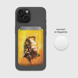 Картхолдер Magsafe магнитный Скорпион - Mortal Kombat - фото 2