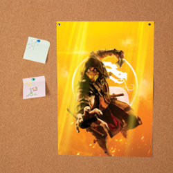 Постер Скорпион - Mortal Kombat - фото 2