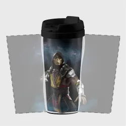 Термокружка-непроливайка Mortal Kombat - Скорпион - фото 2