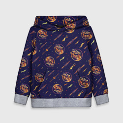 Детская толстовка 3D Mortal Kombat logo pattern