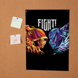 Постер Саб-Зиро и Скорпион - Mortal Kombat - фото 2