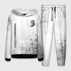 Женский костюм с толстовкой 3D Danganronpa - white gradient вертикально