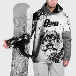 Накидка на куртку 3D David Bowie - рок пес