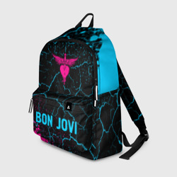 Рюкзак 3D Bon Jovi - neon gradient по-центру