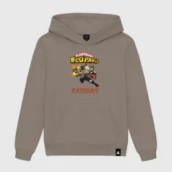 Женская толстовка хлопок Моя геройская академия Кацуки