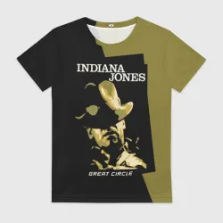 Женская футболка 3D Indiana Jones and the Great Circle