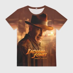 Женская футболка 3D Indiana Jones and the Great Circle