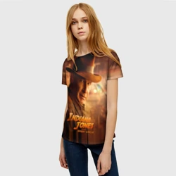 Женская футболка 3D Indiana Jones and the Great Circle - фото 2