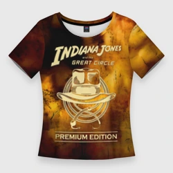 Женская футболка 3D Slim  Indiana Jones and the Great Circle