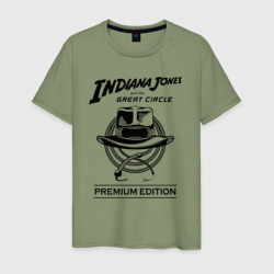 Мужская футболка хлопок Indiana Jones and the Great Circle
