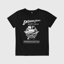 Детская футболка хлопок  Indiana Jones and the Great Circle