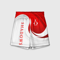 Детские спортивные шорты 3D Assassin's creed - shadows