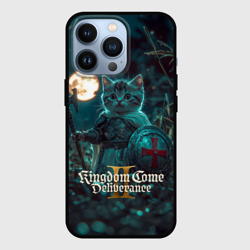 Чехол для iPhone 13 Pro Kingdom Come Deliverance 2 котенок рыцарь