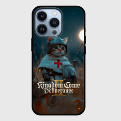 Чехол для iPhone 13 Pro Kingdom Come Deliverance 2 рыцарь котенок