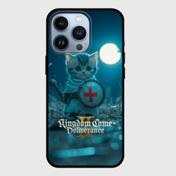 Чехол для iPhone 13 Pro Kingdom Come Deliverance 2 котик рыцарь