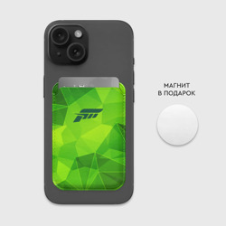 Картхолдер Magsafe магнитный Forza Horizon green poly - фото 2