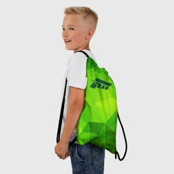 Рюкзак-мешок 3D Forza Horizon green poly - фото 2
