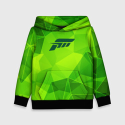 Детская толстовка 3D Forza Horizon green poly