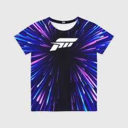 Детская футболка 3D Forza Horizon neon energy
